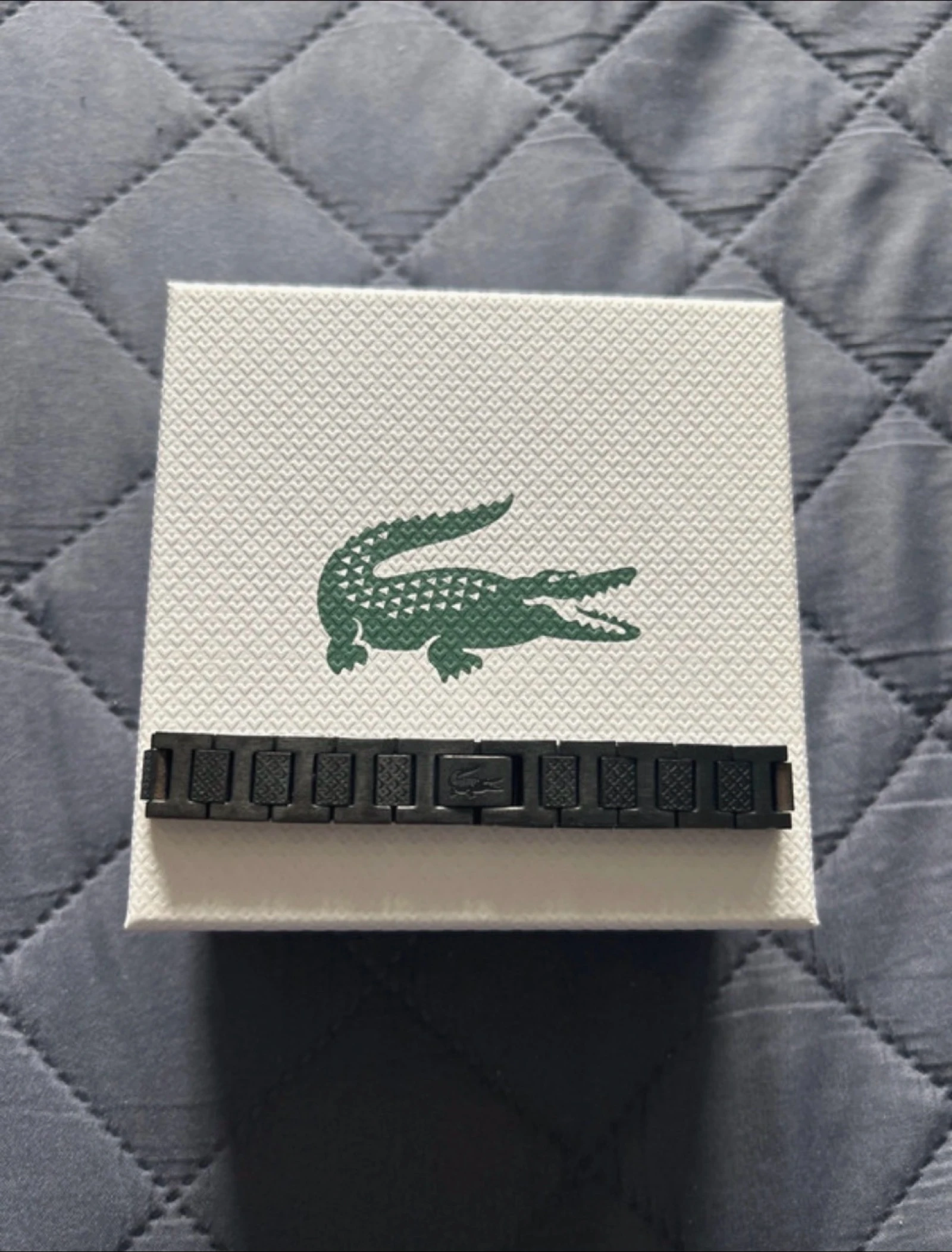 Zwarte Lacoste armband – photo 2